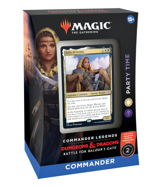 Magic The Gathering Commander Legends: Battle for Baldur's Gate Commander Deck Party Time